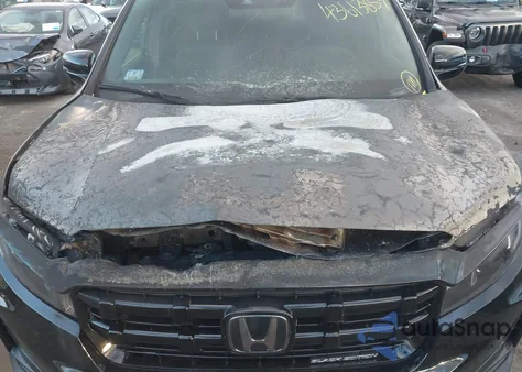 2025 Honda Ridgeline Black Edition z USA, uszkodzony, nr VIN 5FPYK3F84SB040055